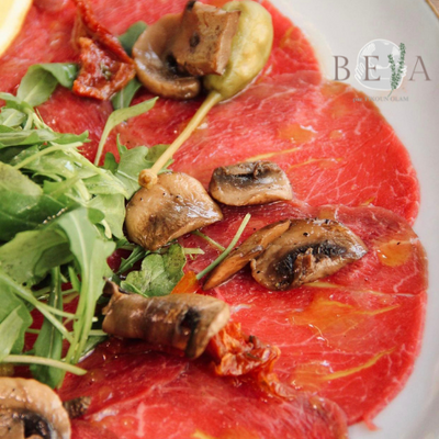 Carpaccio de boeuf