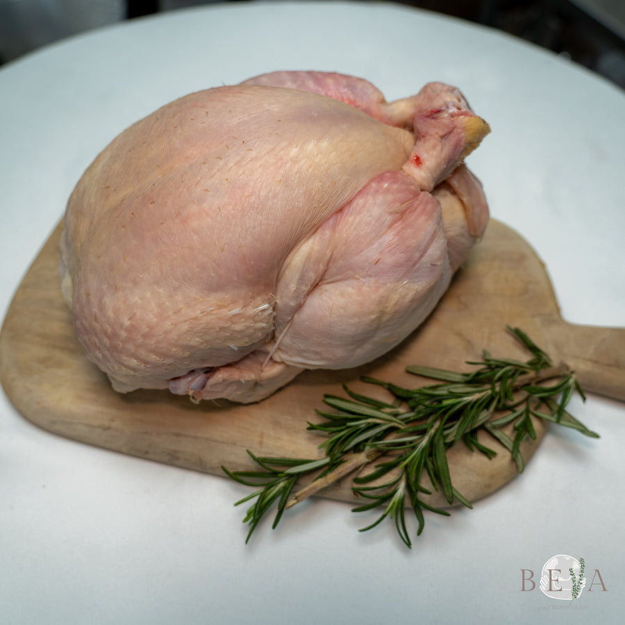 Poulet farci aux pruneaux