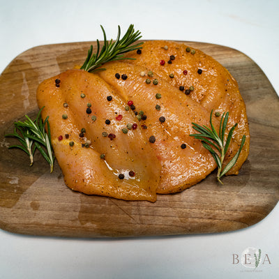 Escalope de blanc de poulet nature ou marinée